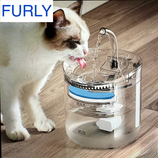 ¡FURLY! Fuente de agua con sensor para mascotas